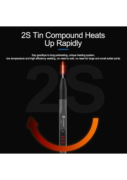 K Sunshınıe C210 Serisi Entegre Havya Uçları ve S210 Için Isıtma Çekirdeği Verimli Isı Iletim Sıcaklığı Geri Kazanımı (Yurt Dışından) fırsatları