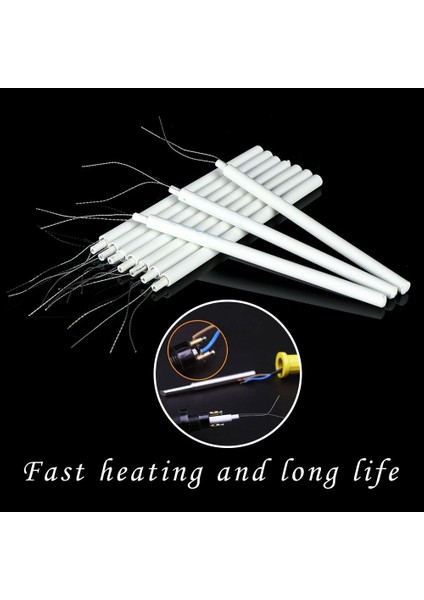 1PC-20W 1pc Seramik Çekirdek Elektrikli Isıtıcı Havya Isıtma Elemanı Ayarlanabilir Sıcaklık Lehim Dahili Adaptör Araçları 20W 35W 50W (Yurt Dışından) fiyatları