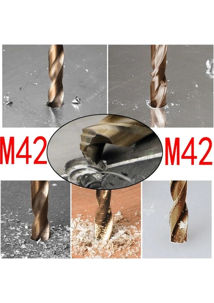 Kobalt 3.4mm 1pc Hss M42 Kobalt Büküm Matkap Ucu 1mm -13MM Sertleştirilmiş Çelik, Dökme Demir Paslanmaz Çelik Üzerinde Delme Için Kullanılır (Yurt Dışından) modelleri