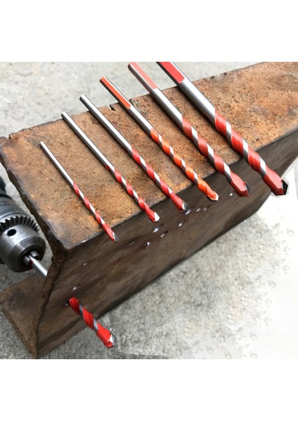 4mm 3-12MM Matkap Uçları Çok Fonksiyonlu Üçgen Matkap Seramik Karo Beton Duvar Metal Ahşap Delme Delik Kesici Cam Matkap Ucu (Yurt Dışından) indirimleri