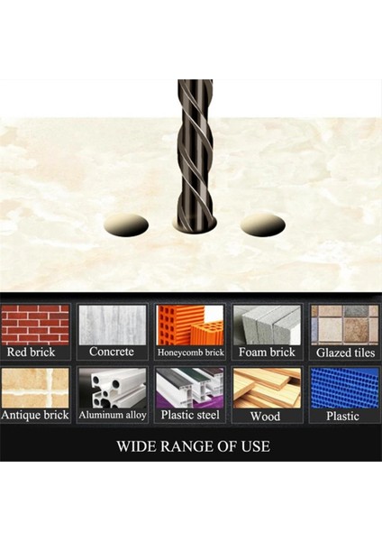 7mm Oauee Çapraz Altıgen Kiremit Uçları Seti Cam Seramik Beton Delik Açıcı Sert Alaşım Üçgen Matkap Metal Matkap Uçları Çelik 3-12MM (Yurt Dışından) modelleri