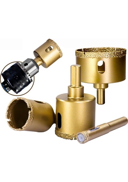 10MM Vakum Kaynaklı Kuru Elmas Delme Çekirdek Matkap Uçları Seramik Karo Delik Testere Açıcı Granit Mermer Porselen Tuğla Matkap Ucu Araçları (Yurt Dışından)