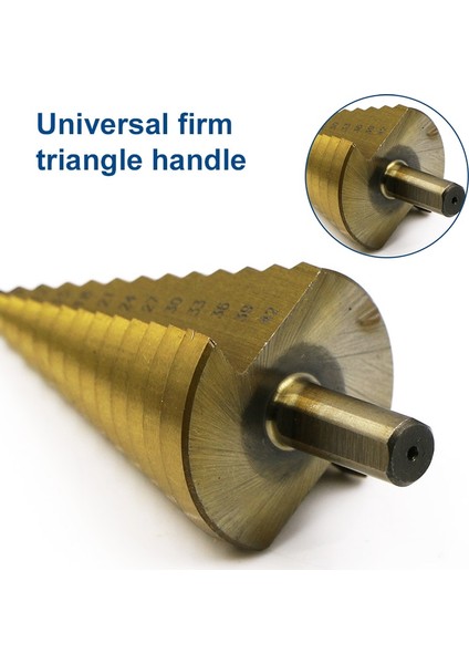 Altın 4-12MM 4-20MM 4-12MM 4-32MM Adım Matkap Ucu Kalemtıraş Metal Matkap Uçları Seti Sahne Çok Fonksiyonlu Kademeli Sondaj Konik Ağaç Işleme (Yurt Dışından) fiyatları