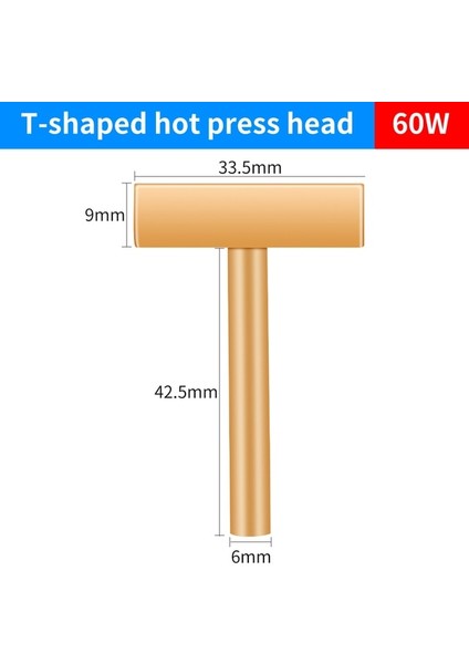 Turuncu Luxıanzı Elektrikli Havya T-Ipucu Bakır T-Kafa 30W 60W 40W Ücretsiz Sıcak Pres ile LCD Ekran Piksel Flex Kablo Tamir Aracı (Yurt Dışından)