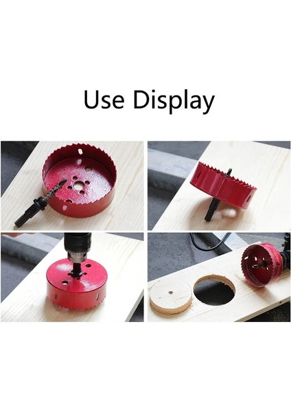 24MM 1 Adet 16-300MM Bi-Metal Ahşap Delik Testere Seti Ağaç Işleme Sac Plasti Alüminyum Sondaj Matkap Ucu Dıy Aracı Aksesuarları (Yurt Dışından) fırsatları