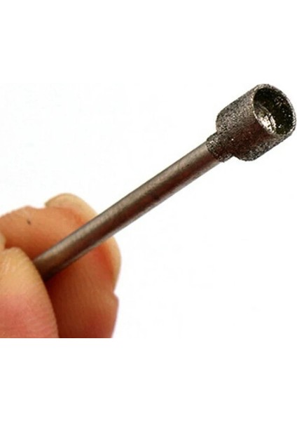 2 5mm 10 Adet 0.8-4mm Döner Elmas Çapak Çekirdek Matkap Ucu Gravür 2.35MM Cam Karo Taşlama Içi Boş Kafa Döner Elektrikli El Aletleri (Yurt Dışından)