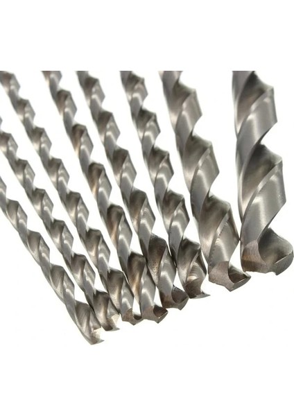 5.2X200MM 2mm/3mm/4mm/5mm/6mm/7mm/8mm Uzunluk 200MM Ekstra Uzun Hss Düz Şaftlı Matkap Ucu Ahşap Alüminyum ve Plastik Uzatılmış Büküm Matkap (Yurt Dışından) fırsatları