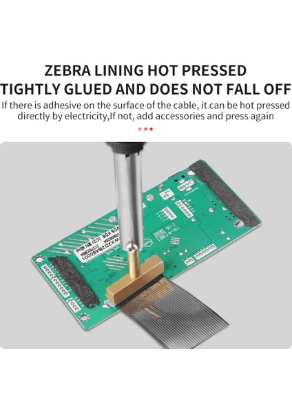 Beyaz Luxıanzı Elektrikli Havya T-Ipucu Bakır T-Kafa 30W 60W 40W Ücretsiz Sıcak Pres ile LCD Ekran Piksel Flex Kablo Tamir Aracı (Yurt Dışından) fırsatları