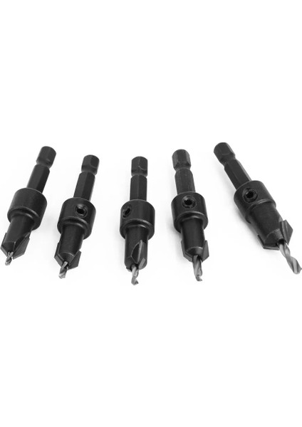 6.35X2.8MM 1 Adet 1/4 Hex Shank Hss Havşa Ağaç Işleme Yönlendirici Bit Seti Freze Kesicisi Vida Extractor Remon Yıkım Ahşap Çekirdek Matkap Ucu (Yurt Dışından)