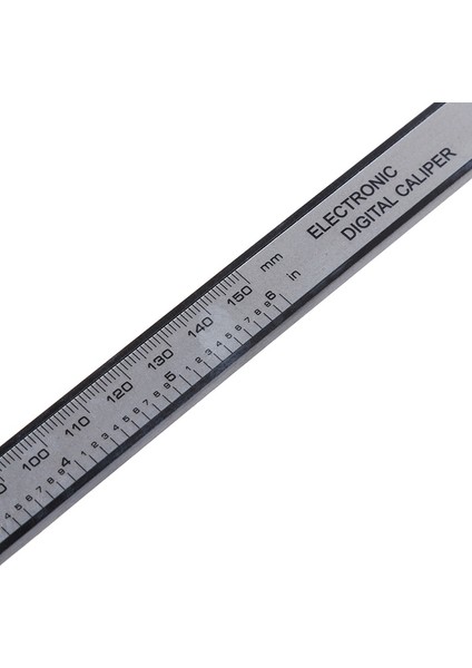 4 Inç Onnfang 4 "6" 0-150MM Elektronik Dijital Sürmeli Kumpas Karbon Fiber Sürmeli Dijital Cetvel Mikrometre Ölçme Aracı Ölçer (Yurt Dışından)