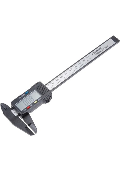 4 Inç Onnfang 4 "6" 0-150MM Elektronik Dijital Sürmeli Kumpas Karbon Fiber Sürmeli Dijital Cetvel Mikrometre Ölçme Aracı Ölçer (Yurt Dışından)