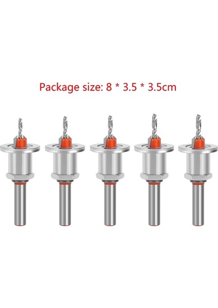 4mm 1 Adet 2.8-4mm Çap Alaşım Konik Matkap Uçları Ahşap Delik Testere Konik Delik Matkap Ucu Ağaç Işleme Sınırlayıcı Pencere Menteşesi M4YD (Yurt Dışından)