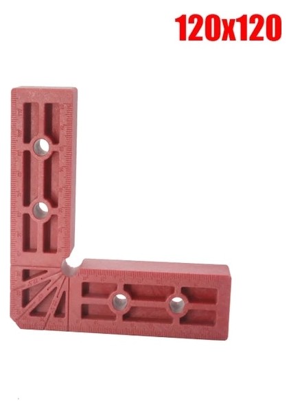 120MM Cetvel L Tipi 90 Derece Konumlandırma Kareler Plastik Sıkma Kare Dik Açı Kelepçe Ağaç Işleme Marangoz Aracı Yardımcı Malzemeler (Yurt Dışından)