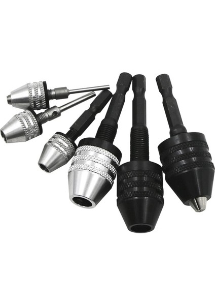 0.3-3.2MM-2.35MM Mini Anahtarsız Matkap Chuck 0.3-8mm Kendinden Sıkmalı Elektrikli Matkap Uçları Pens Fikstür Araçları 1/4 "hex Shank Hızlı Değişim Dönüştürücü (Yurt Dışından) modelleri