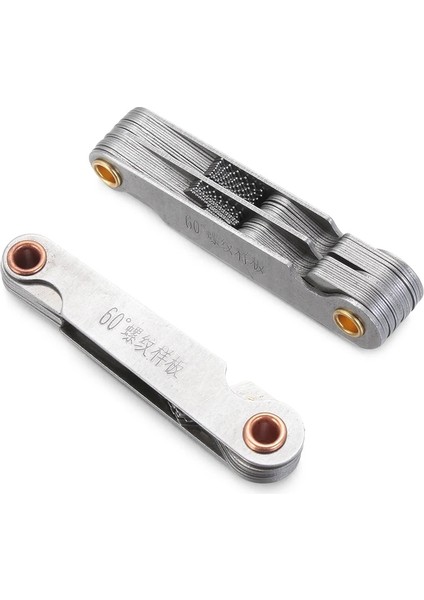 Her Ikisi De 55/60 Derece Metrik Inç Konu Fiş Ölçer Karbon Çelik Dişli Diş Vida Pitch Göstergeleri Merkezi Ölçüm Torna Kombinasyonu Araçları (Yurt Dışından) indirimleri