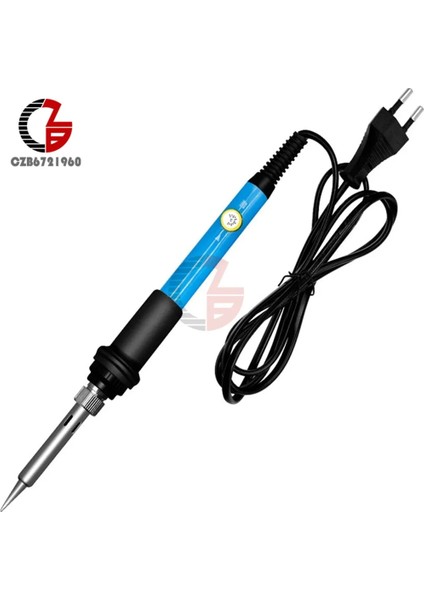 Havya Ucu Ab 60W Termostat Elektrikli Havya 936 Elektrikli Havya Ev Ayarlanabilir Sıcaklık Kaynak Tabancası Tamir Araçları 55S (Yurt Dışından)