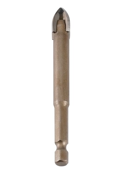 Kahverengi 12MM Çapraz Hex Kiremit Uçları Cam Seramik Beton Delik Açıcı Alaşım Üçgen Matkap 3/4/5/6/7/8/10/12MM Delik Testere Ağaç Işleme Araçları (Yurt Dışından)