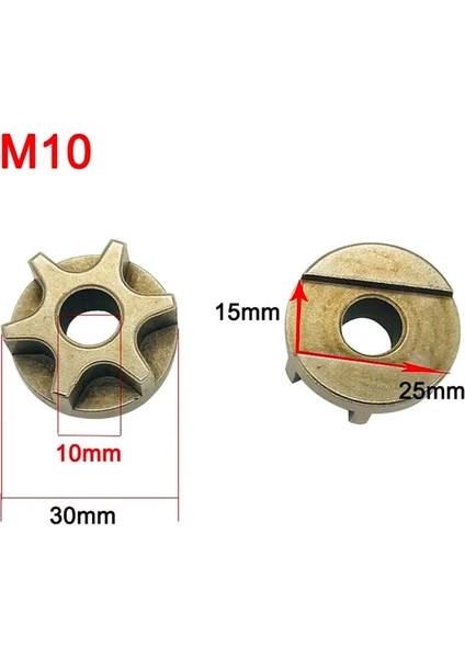 M10 Testere Dişli Dişli Zincir Testere Dişli Açı Öğütücü Yedek Dişli Braketi M10 M14 M16 M10-100 M14-115/125 M16-125/150/180 (Yurt Dışından)