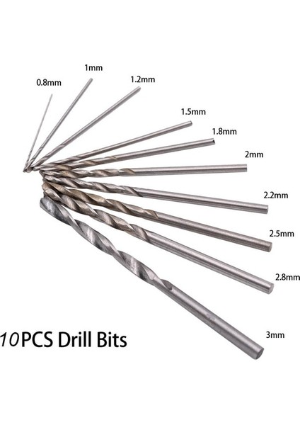 Büküm Matkap 10 Adet Matkap Chuck Adaptörü Çelik Matkap Kelepçesi Chuck Kaplin Bağlayıcı Kol Biyel 4mm 5mm 6mm 8mm Motor Şaft Matkap Chuck (Yurt Dışından)