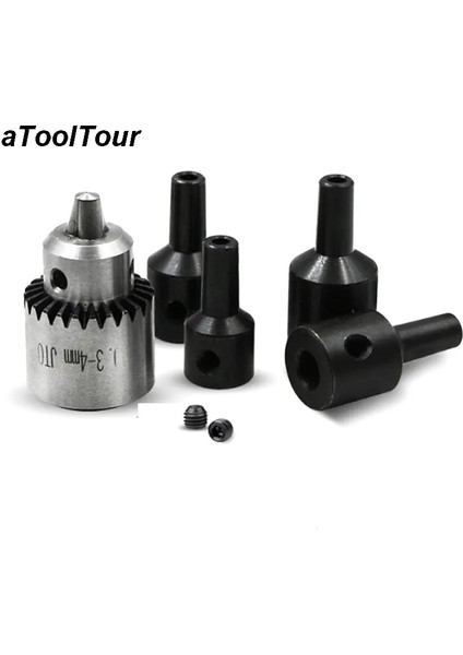 Büküm Matkap 10 Adet Matkap Chuck Adaptörü Çelik Matkap Kelepçesi Chuck Kaplin Bağlayıcı Kol Biyel 4mm 5mm 6mm 8mm Motor Şaft Matkap Chuck (Yurt Dışından)