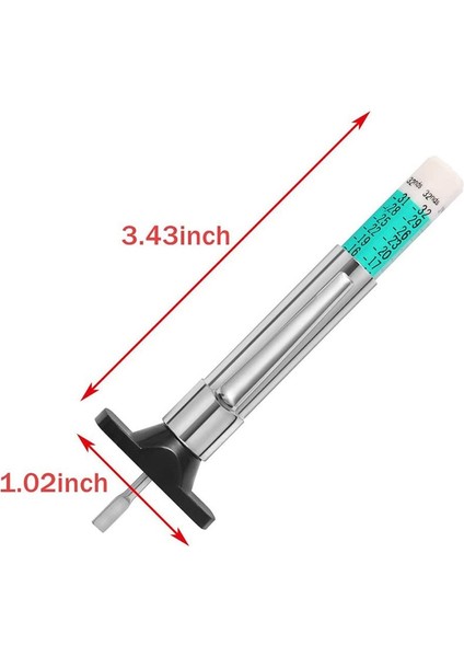 9 cm x 2.5 cm 25MM Araba Lastiği Lastik Diş Derinliği Ölçer Ölçer Otomatik Lastik Aşınma Algılama Ölçme Aracı Kaliper Kalınlık Göstergeleri Izleme Sistemi (Yurt Dışından) modelleri