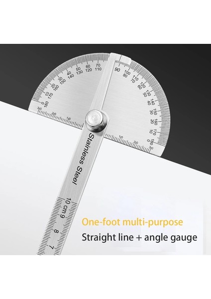 180 Derece Iletki Metal Açı Bulucu Açı Cetvel Ağaç Işleme Araçları Ölçme Cetveli Açı Ölçer Paslanmaz Çelik Açı Ölçer (Yurt Dışından) indirimleri