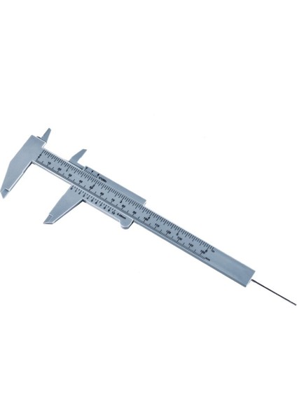 Taşınabilir Çift Ölçekli 150 mm Plastik Kaş Ölçme Sürmeli Kumpas Kaliper Cetvel Plastik Kalıcı Makyaj Ölçüm Araçları (Yurt Dışından)