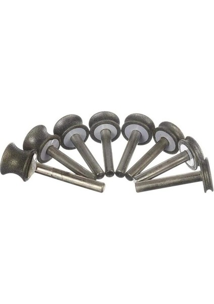 Cam Uçak Düz Kenar Pah 6mm Şaft Için Kahverengi Elmas Taşlama Taşlama Taşı (Yurt Dışından)