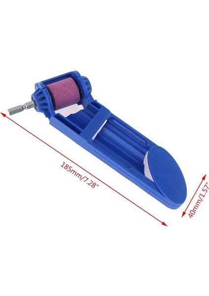 D 1 Takım 2-12.5mm Taşınabilir Matkap Ucu Kalemtıraş Korindon Tekerlek Matkap Kalemtıraş Taşlama Çarkı Matkap Bileyici Için Araçlar (Yurt Dışından)