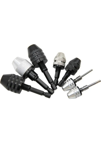 05 Matkap Chuck Anahtarsız Tornavida Darbeli Sürücü Adaptörü 0.3-3.4mm Hex Shank Chuck Adaptörü Matkap Sondaj Dönüştürücü Aracı (Yurt Dışından)