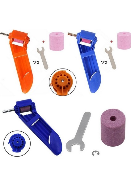 1 Adet Korindon Taşlama Tekerlek Bit Aracı Taşınabilir Matkap Ucu Kalemtıraş Büküm Matkap Ucu Bileme Makinesi Matkap Öğütücü Aracı 2-12.5mm (Yurt Dışından)