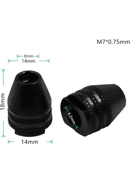 04 Kısa Anahtarsız Matkap Chuck Dremel Döner Araçları Için Evrensel Elektrikli Matkap Uçları Adaptörü Motor Mili Mini Ayna Gravür Aksesuarları (Yurt Dışından)