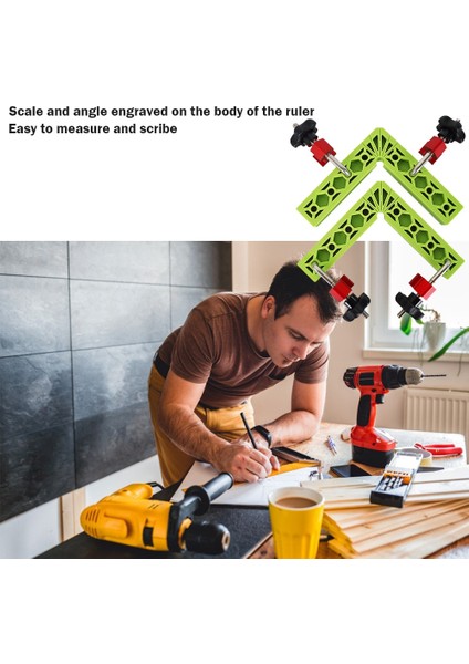 2 Adet Kırmızı 10X10 cm 150/100MM Kare Cetvel Alüminyum Alaşımlı Işaretleme 90 Derece Sağ Açı Cetvel L Tipi Taşınabilir Hassas Kare Delik Konumlandırma (Yurt Dışından) modelleri