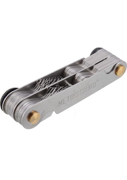 4-48 55/60 Derece Metrik Inç Konu Fiş Ölçer Dişli Diş Vida Pitch Göstergeleri Ölçme Karbon Çelik Merkezi Ölçüm Torna Combina (Yurt Dışından) indirimleri