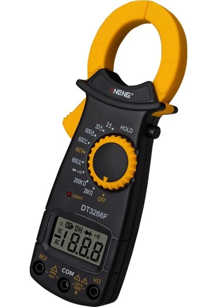 Taşınabilir Pens Metre Dijital Multimetre Voltmetre Ohmmetre Direnç Kapasite Ac Dc Akım Gerilim Elektrik Test Cihazı (Yurt Dışından) fırsatları