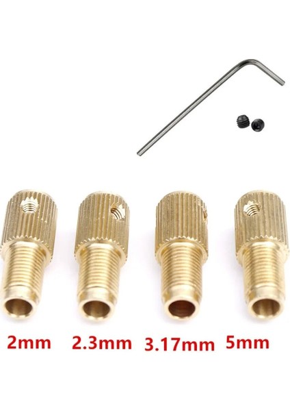 M8 3 17MM Matkap Chuck Mili Mini Pirinç Matkap Kelepçe Chuck Biyel M8-2/2.3/3.17/5mmelektrikli Motor Mili Matkap Chuck Adaptörü (Yurt Dışından) modelleri