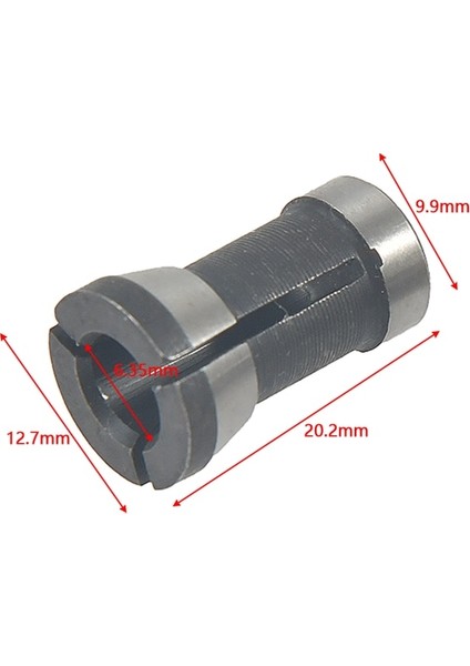 Gravür Makinesi ve Düzeltme Makinesi Için 6,35 mm Yüksek Hassasiyetli Ayna, 6,35/8 mm Pensetler, Ağaç Işleme Aksesuarları Dönüştürme Kafası (Yurt Dışından)