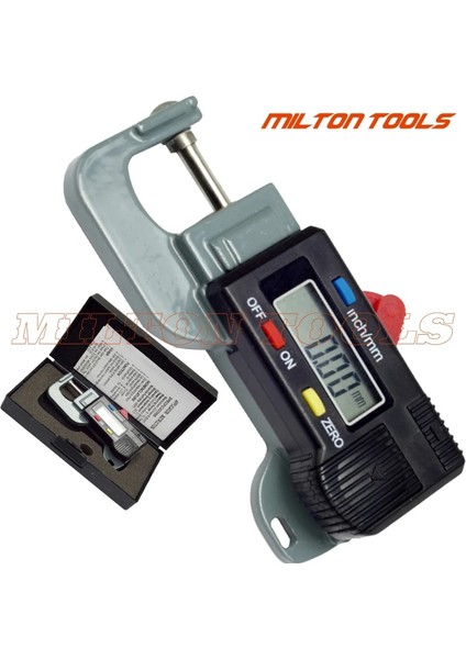 Type1 Hızlı Inç/metrik 0-0.5 "12.7mm Mini Dijital Kalınlık Ölçer Kalınlık Ölçer Kalınlık Test Cihazı Mikrometre Genişlik Ölçüm Aracı (Yurt Dışından)