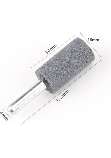 Konik 30MM 5 Adet 6mm Yuvarlak Şaft Taşlama Silindirik Konik Bileme Kafası Aşındırıcı Monteli Döner Elektrikli El Aletleri Taşlama (Yurt Dışından) fiyatları