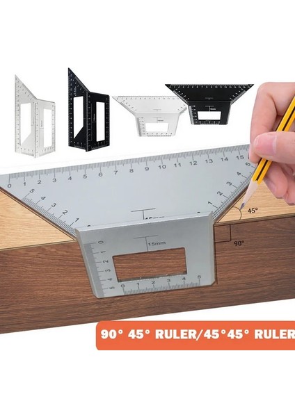 Abs 180 Derece Açı Cetvel Alüminyum Alaşımlı Kare T Şeklinde Kombinasyon Açı Cetvel Çok Fonksiyonlu Açı Cetvel Ağaç Işleme Aracı Ölçme (Yurt Dışından) fiyatları