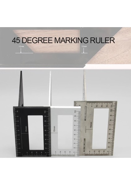 Abs 180 Derece Açı Cetvel Alüminyum Alaşımlı Kare T Şeklinde Kombinasyon Açı Cetvel Çok Fonksiyonlu Açı Cetvel Ağaç Işleme Aracı Ölçme (Yurt Dışından) modelleri