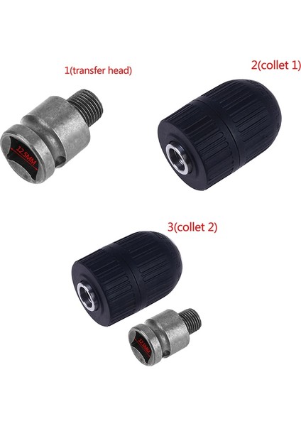 Dönüştürücü Anahtarsız Matkap Aynaları Küçük Matkap Chuck Fdrill Chuck Adaptörü Darbe Anahtarı Anahtarı Dönüşüm Aracı Aksesuarı (Yurt Dışından)