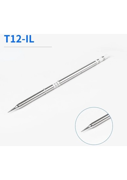 T12-IL T12 K Serisi Havya Ipuçları T12-KL Kf Kr Ku Serisi Hakko FX951 Stc ve OLED Elektrikli Havya Için Demir Ucu (Yurt Dışından)