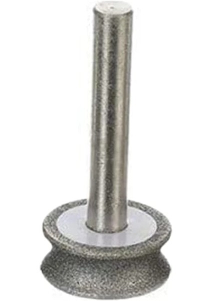 Gösterildiği Gibi Elmas Taşlama Tekerleği Cam Uçak Düz Kenar Pah 6mm Shank Için Taşlama Tekerleği (Yurt Dışından)