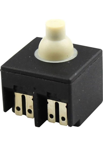 2 Adet 2.5x2.5 cm 250 V 6A Basmalı Düğme Anahtarı Açı Öğütücü Plastik Konut Açı Öğütücü Yedek Anahtarları (Yurt Dışından)