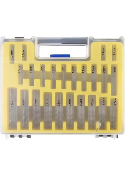 50 Adet Hiçbir Kutu 0.4mm-3.2 150 Adet Mini Büküm Matkap Ucu Kiti Hss Mikro Hassas Büküm Matkap Ağaç Işleme Için Plastik ve Alüminyum Hss Matkap Ucu Seti (Yurt Dışından)
