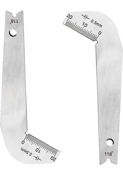 Paslanmaz Çelik Köşe Ön Kenar Ölçme Aracı Lazer Ölçeği 118 Derece Bit Matkap Şablon Ölçer Ölçüm Araçları (Yurt Dışından) modelleri