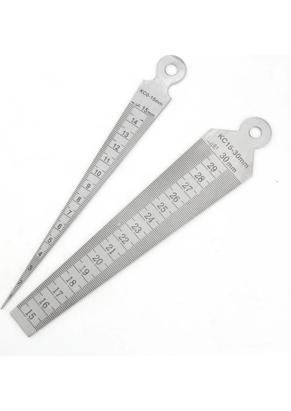 15-30MM Kama Feeler Ölçer Paslanmaz Çelik Çift Taraflı Metrik Inç Boşluk Cetvel Açıklık Cetvel Vana Boşluğu Iç Çap Ölçüm Araçları (Yurt Dışından) indirimleri