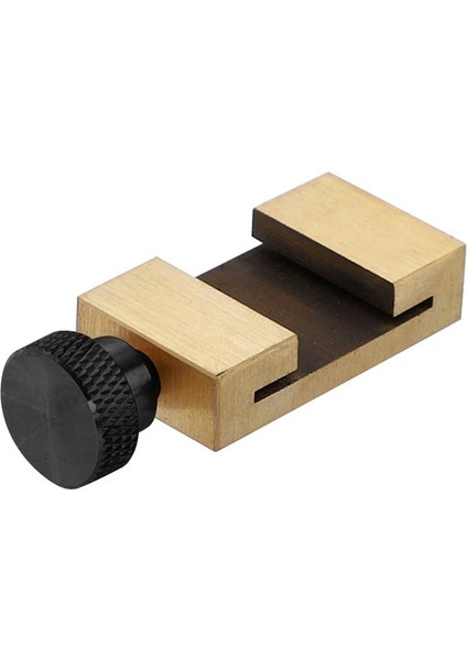 Konumlandırma Bloğu 26MM Pirinç Cetvel Sınırlayıcı Dıy Ölçme Araçları Çelik Cetvel Konumlandırma Bloğu Marangozluk Scriber Için Yüksek Hassas Çelik Cetvel Limit Bloğu (Yurt Dışından)