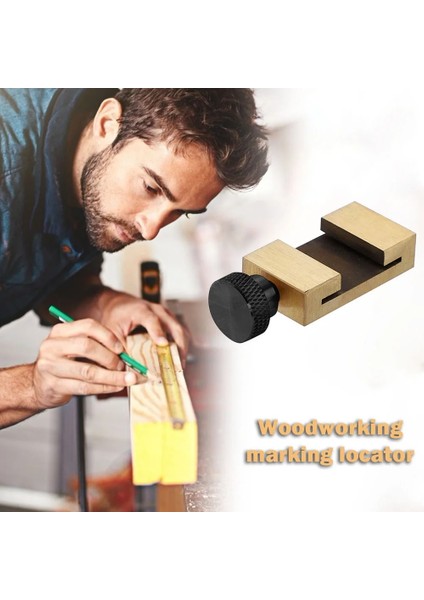 Konumlandırma Bloğu 26MM Pirinç Cetvel Sınırlayıcı Dıy Ölçme Araçları Çelik Cetvel Konumlandırma Bloğu Marangozluk Scriber Için Yüksek Hassas Çelik Cetvel Limit Bloğu (Yurt Dışından) fırsatları